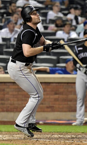 Murphy homers, benches clear, Rockies top Mets 5-1